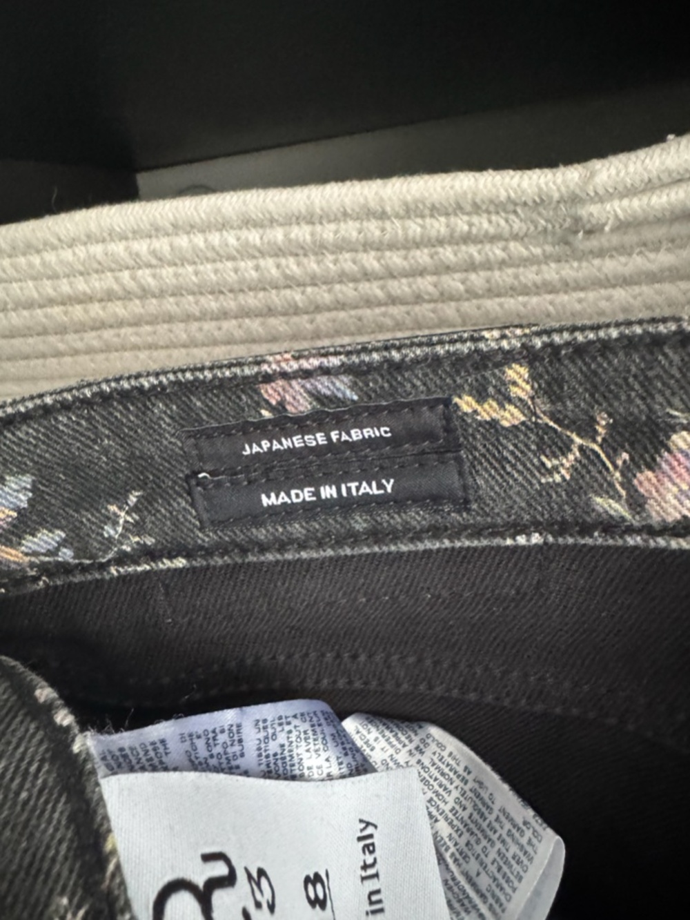 R13 Floral Denim - Picture 5 of 9